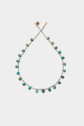 Powhatan Db Necklace, Turquoise