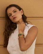Positano Bracelet, Emerald