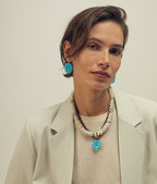NEW BLOOM NECKLACE IN CERULEAN