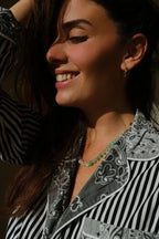 RAINBOW NECKLACE , MULTI-STONE