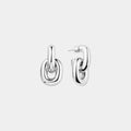 Mini Kylie Earrings, Silver