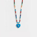 Small Love Necklace, Turquoise