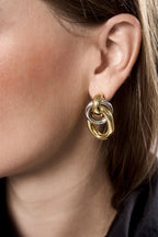 Two Tone Ami Earrings