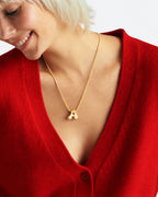 Joy Necklace,  Letter A