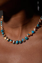 MOJAVE NECKLACE , TURQUOISE